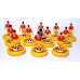 Subbuteo Andrew Table Soccer Kastoria 1981 Greek Cup Winners on WSB Professional bases